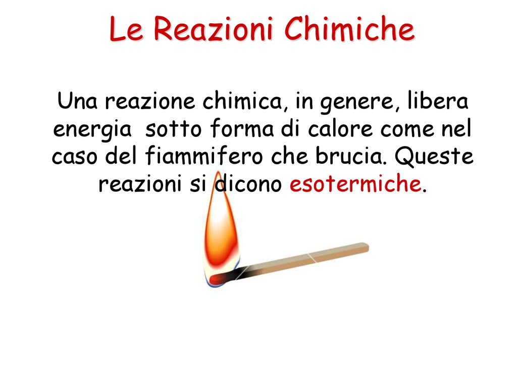 Le Reazioni Chimiche Ppt Scaricare